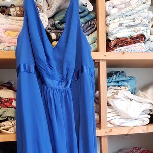 Bridesmaid, prom/ formal dress in Horizon Blue